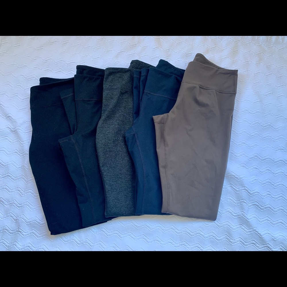 Zella Live-In Legging Bundle (5 Pairs Size Small)